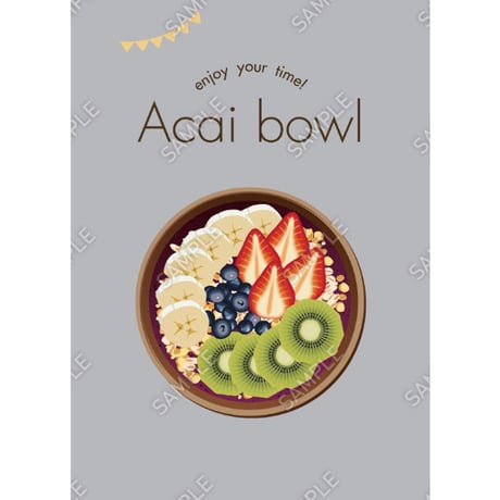 アサイーボウル09（S・Ｍ・Ｌサイズ）