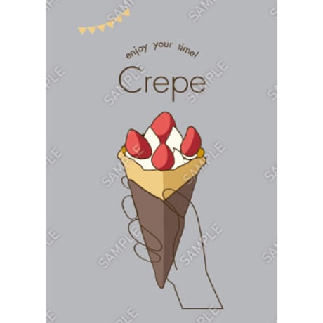 クレープ15（S・M・Lサイズ）