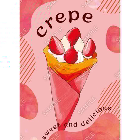 クレープ08（S・M・Lサイズ）