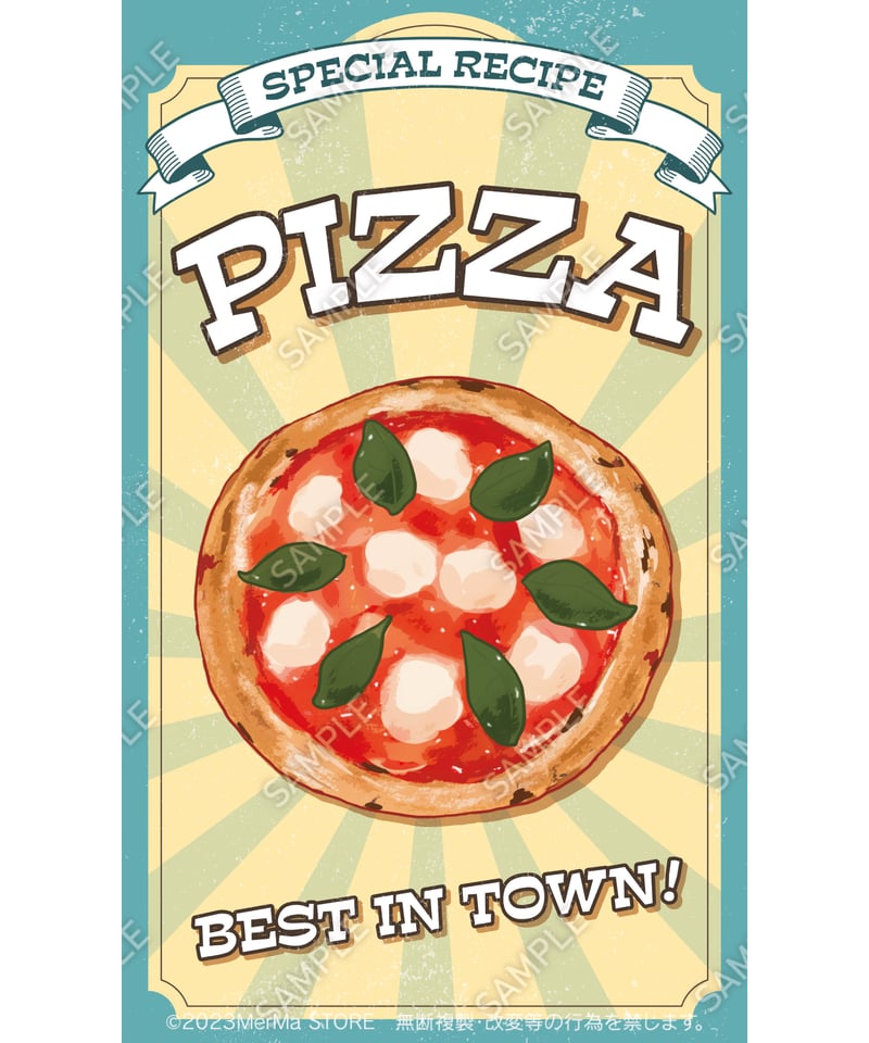 ピザ02（S・M・Lサイズ） | MerMa STORE｜キッチンカーのための