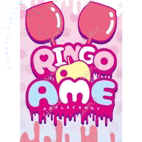 りんご飴04（S・M・Lサイズ）