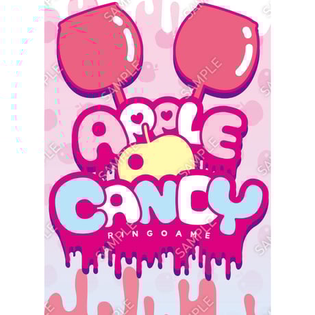 りんご飴02（S・M・Lサイズ）