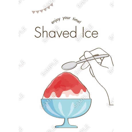 かき氷42（S・Ｍ・Ｌサイズ）