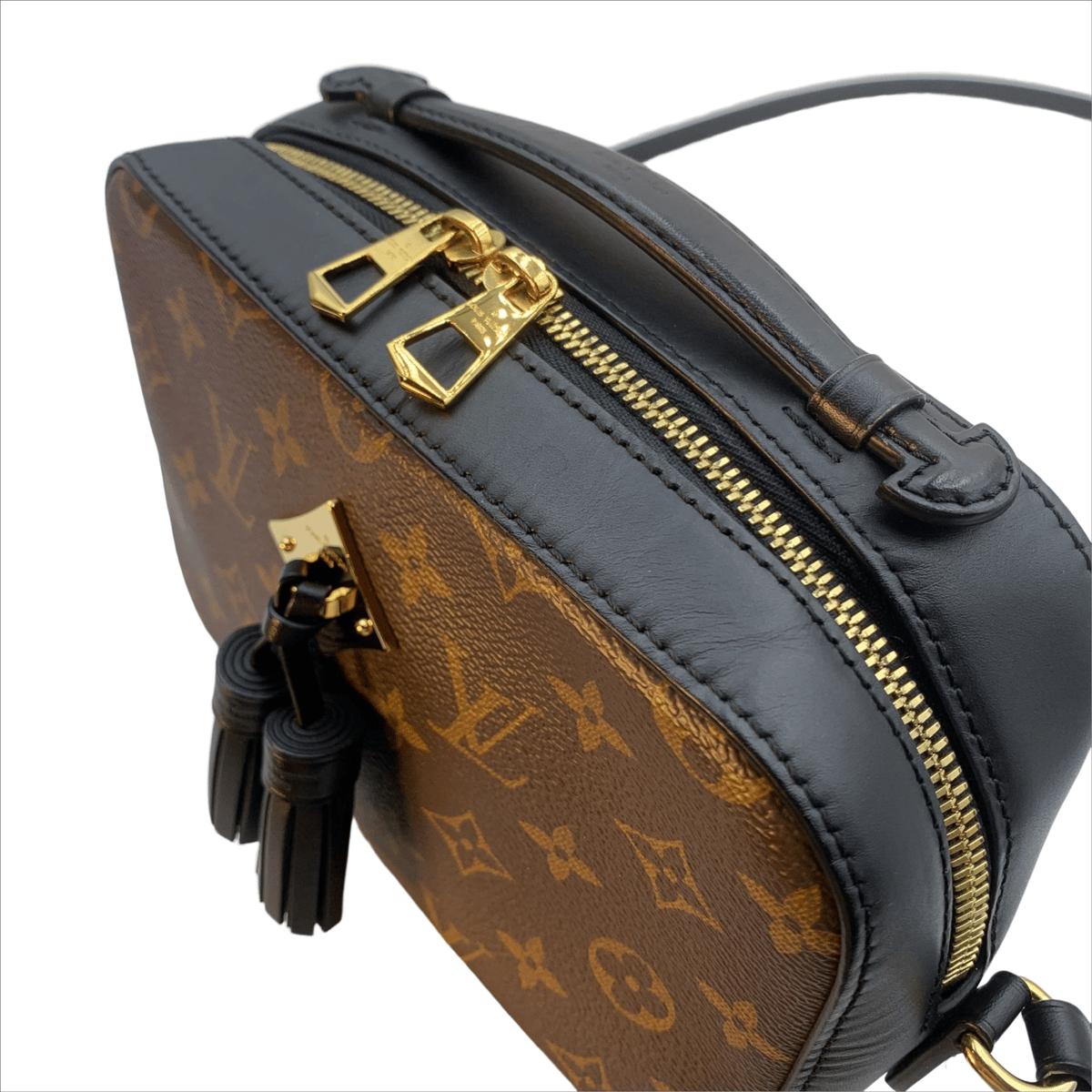 LOUIS VUITTON ルイヴィトン サントンジュ モノグラム ノワール M43555