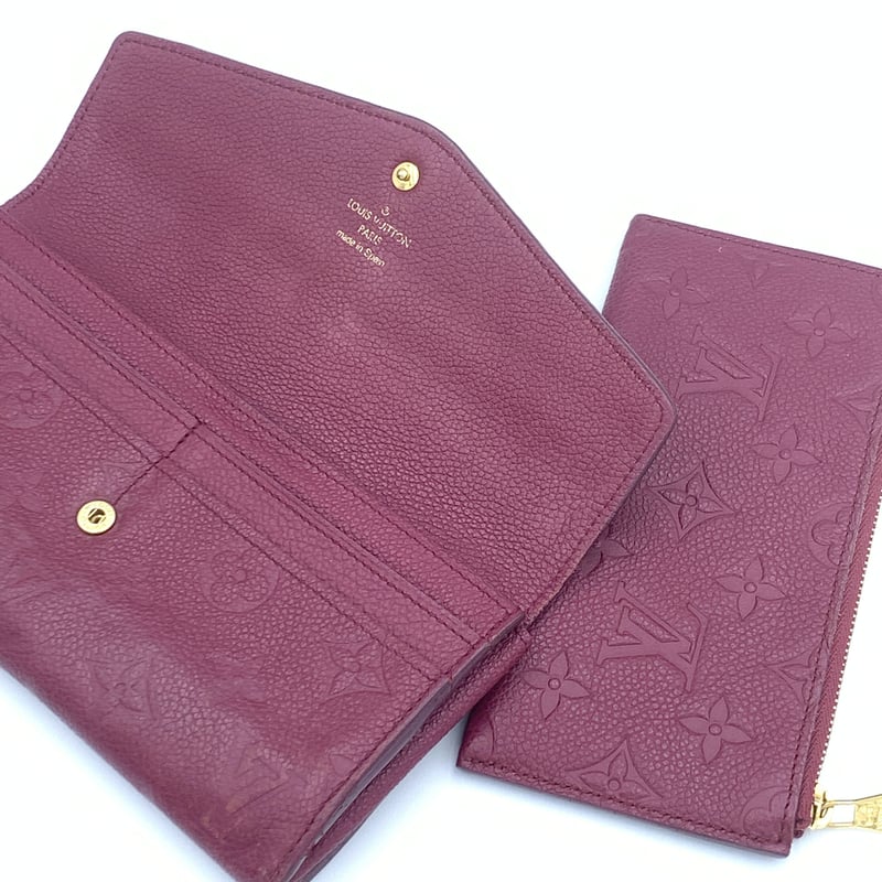 ルイヴィトン 財布 LOUIS VUITTON 長財布 ポルトフォイユ 