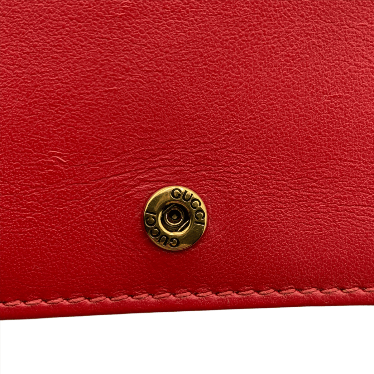 GUCCI ミニウォレット GGマーモント GGマーモント〕スモールウォレット ・ライトピンクレザー | GUCCI公式