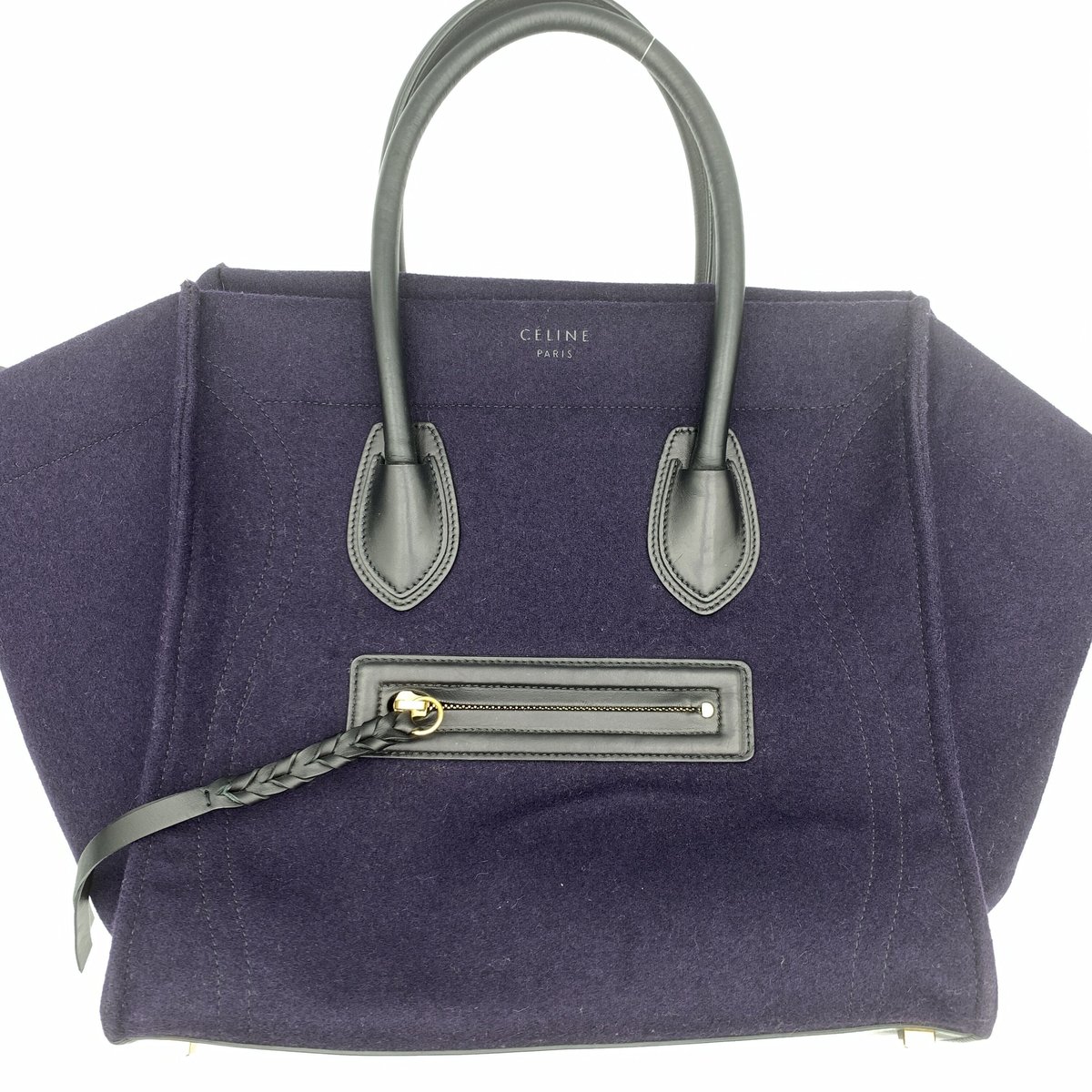CELINE セリーヌ ラゲージファントム フェルト ネイビー | ラクトク 