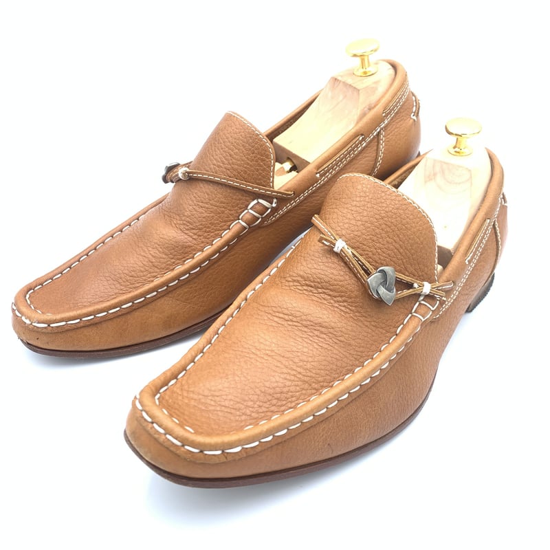 REGAL リーガル ブラウン レザー デッキシューズ26.5cm