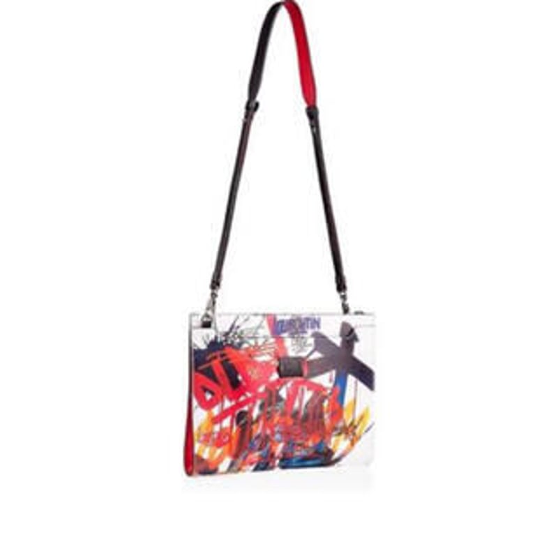 クリスチャンルブタン SKYPOUCH/スカイポーチ スパンコールショルダー  