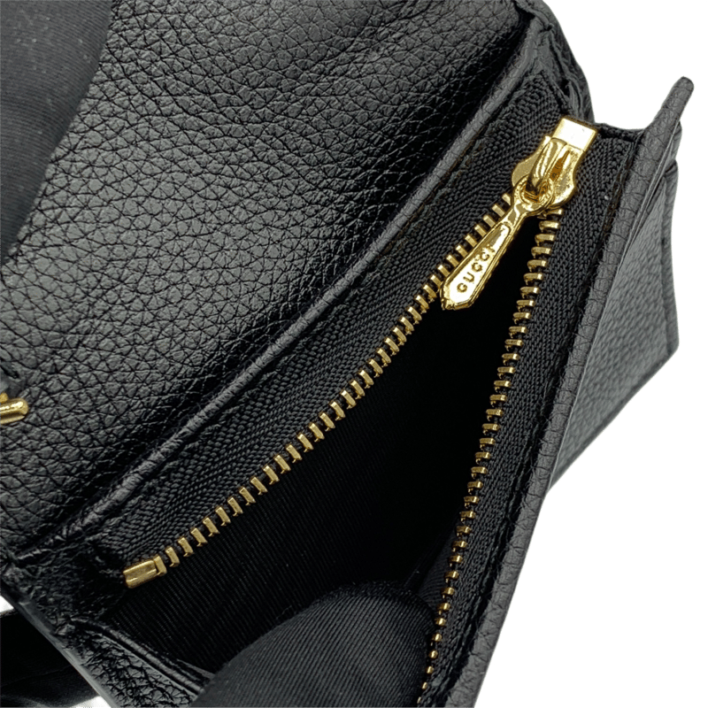 GUCCI グッチ ミニチェーンウォレット ブラック 570660 | ラクトク