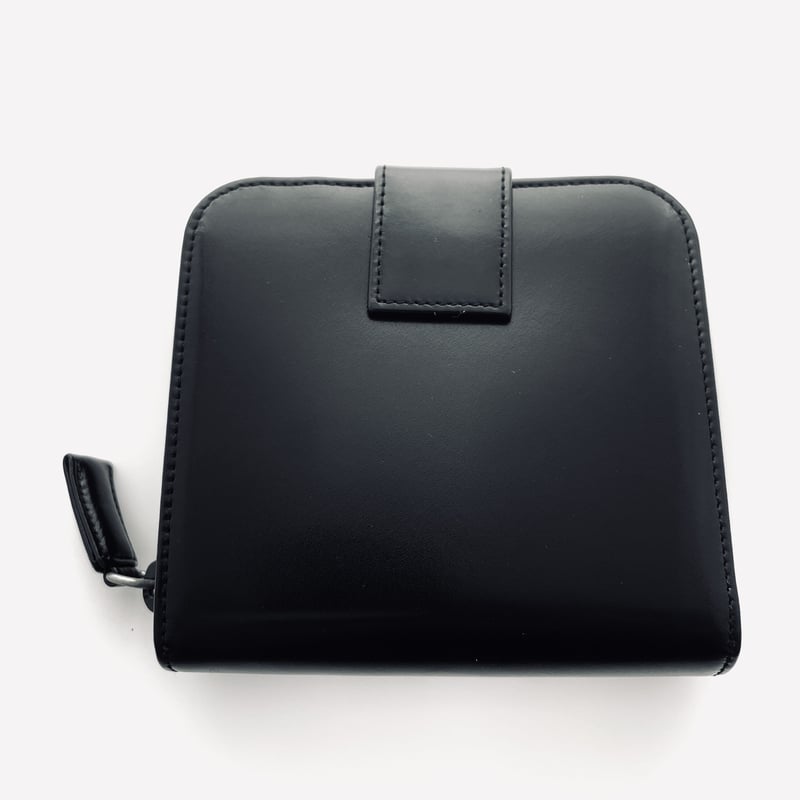PRADA プラダ　財布 PRADA プラダ コンパクト 折り財布 M521X ブラック レザー