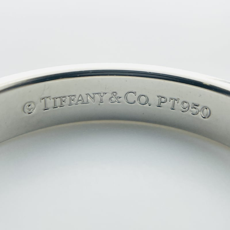 ティファニーミルグレイン 11.5号 プラチナ950 新品仕上げ未使用に近い TIFFANY&Co. ティファニー Pt950 ミルグレインリング 11.5号
