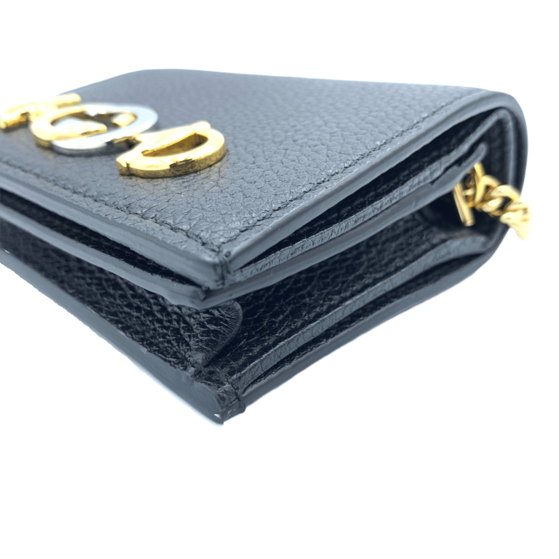 GUCCI グッチ ミニチェーンウォレット ブラック 570660 | ラクトク