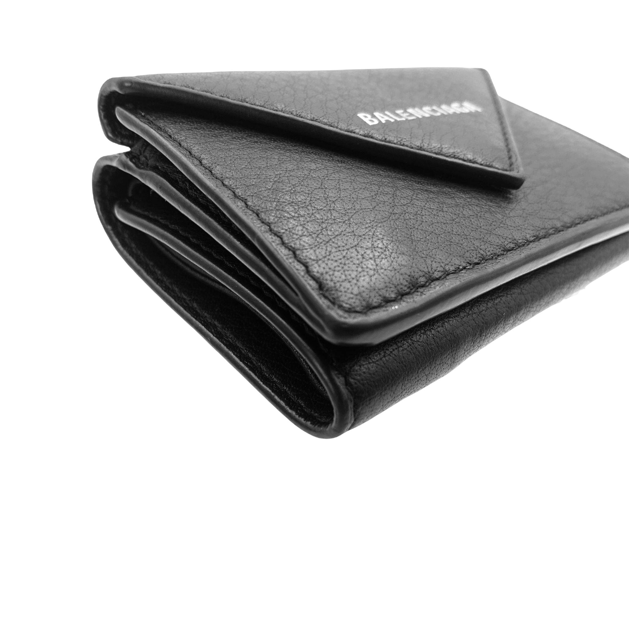 BALENCIAGA バレンシアガ ペーパーミニウォレット ブラック | ラクトク