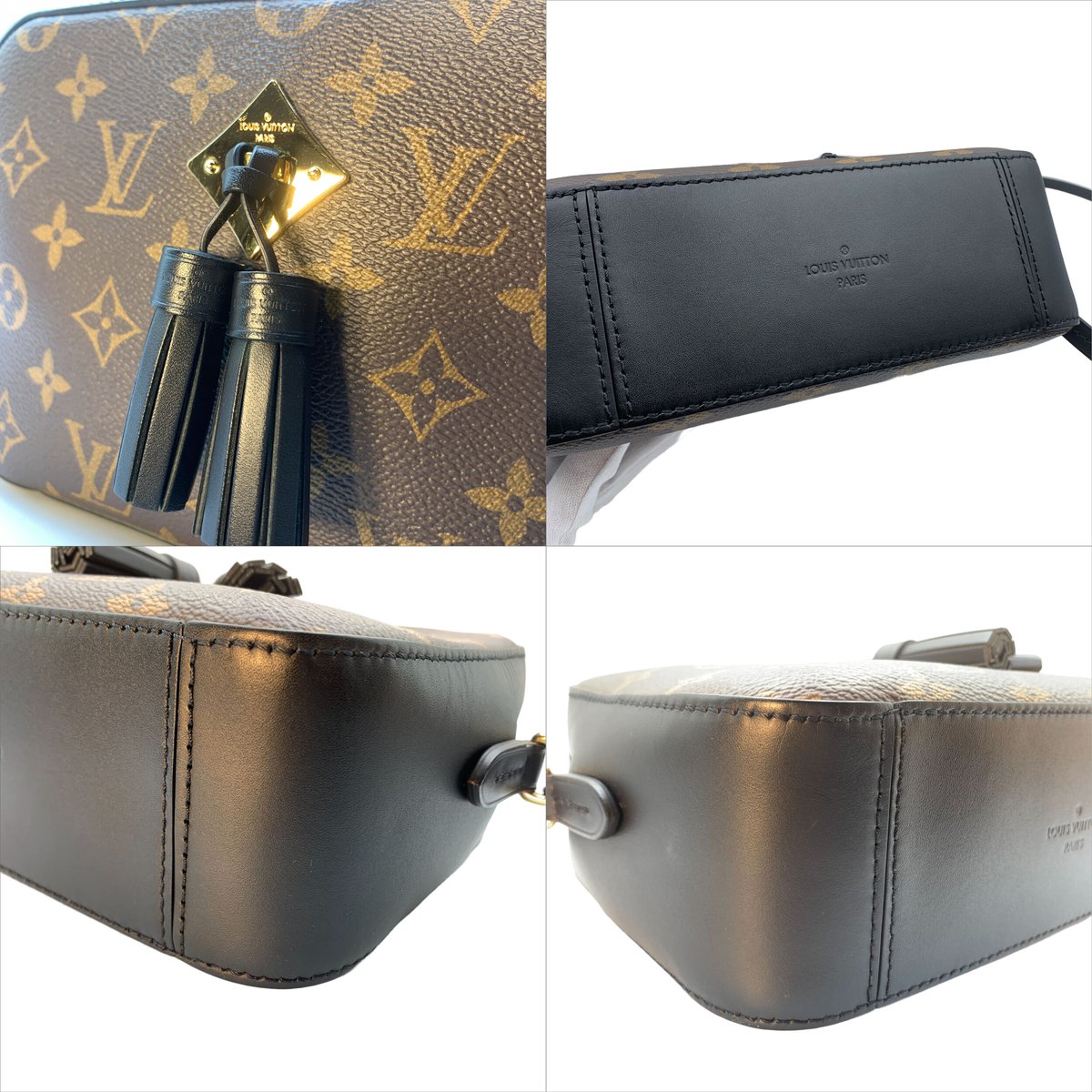 LOUIS VUITTON ルイヴィトン サントンジュ モノグラム ノワール M43555  