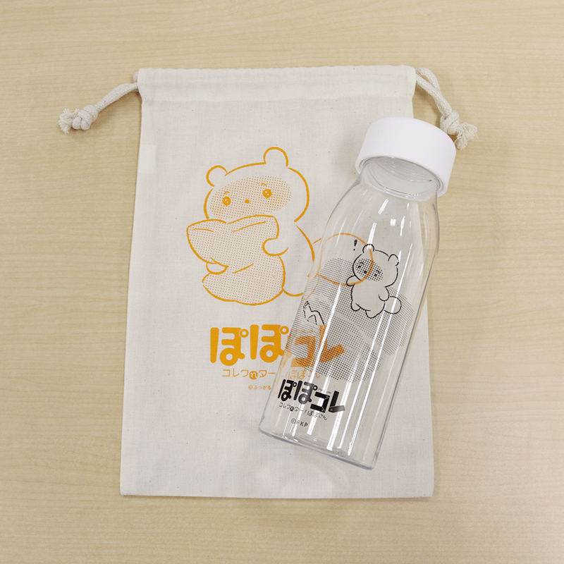 ぽぽコレ】クリアボトル480ml | ふっかるプロダクション OFFICIAL