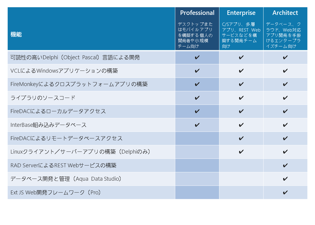 Delphi 13 Professional | EMBARCADERO DIRECT
