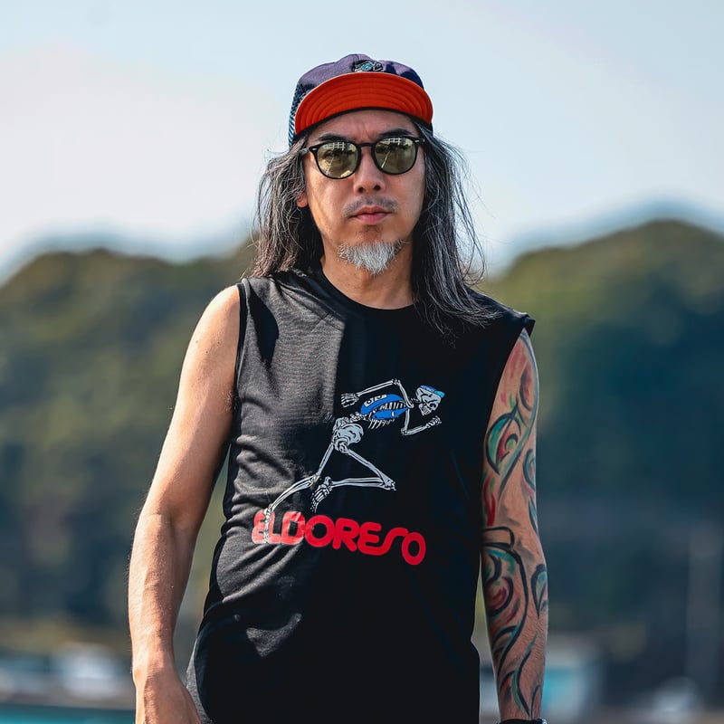 ELDORESO エルドレッソ /Boneman Cap ボーンマンキャップ《Navy》 |