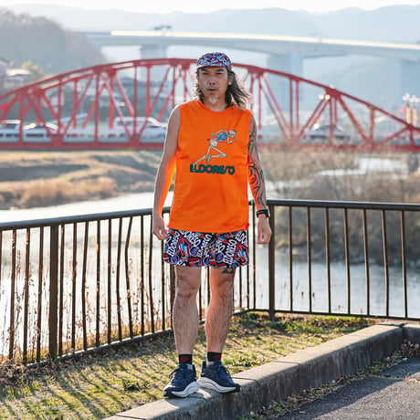 ELDORESO エルドレッソ / Boneman Sleeveless  ボーンマン スリーブレス 《Orange》