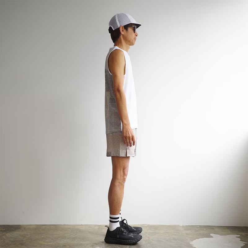 ranor ラナー / BANDANA MIDDLE SHORTS《L-BE》 バンダナ ミ