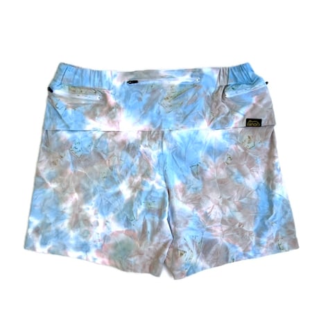 ranor ラナー / TIEDEYING MIDDLE SHORTS《BE×SAX》