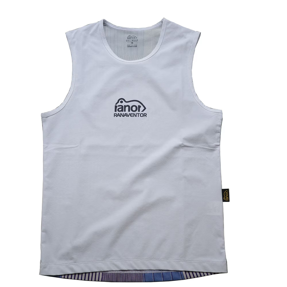 ranor ラナー / STRIPE PW NOSLEEVE 《BLU》 ストライプ ノー