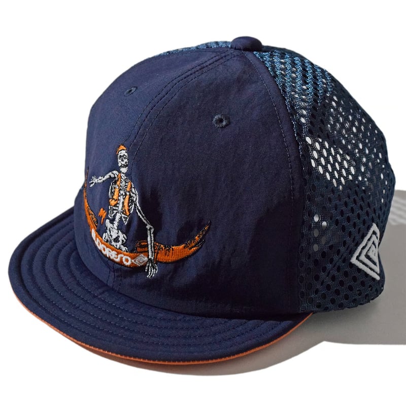 Eldoreso エルドレッソ ボーンマン キャップ 未使用品 ネイビー ELDORESO エルドレッソ / ボーンマン キャップ《Navy》 | Trippers