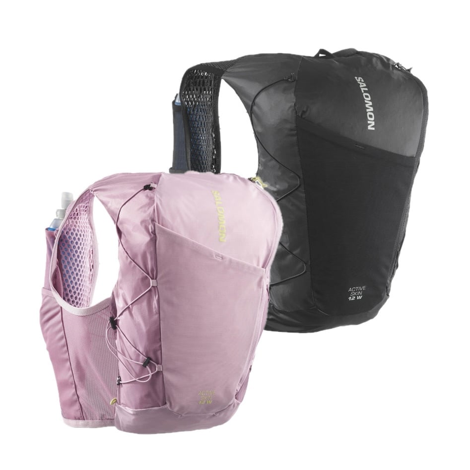 サロモン ACTIVE SKIN 12 ウィメンズ XS 新品未使用　ボトル付 SALOMON サロモン / ACTIVE SKIN 12 SET W アクティブスキン 12