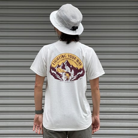 milestone マイルストーン / milestone Original T-Shirt Canvas "Let's Keep Pushing Our Limits!"