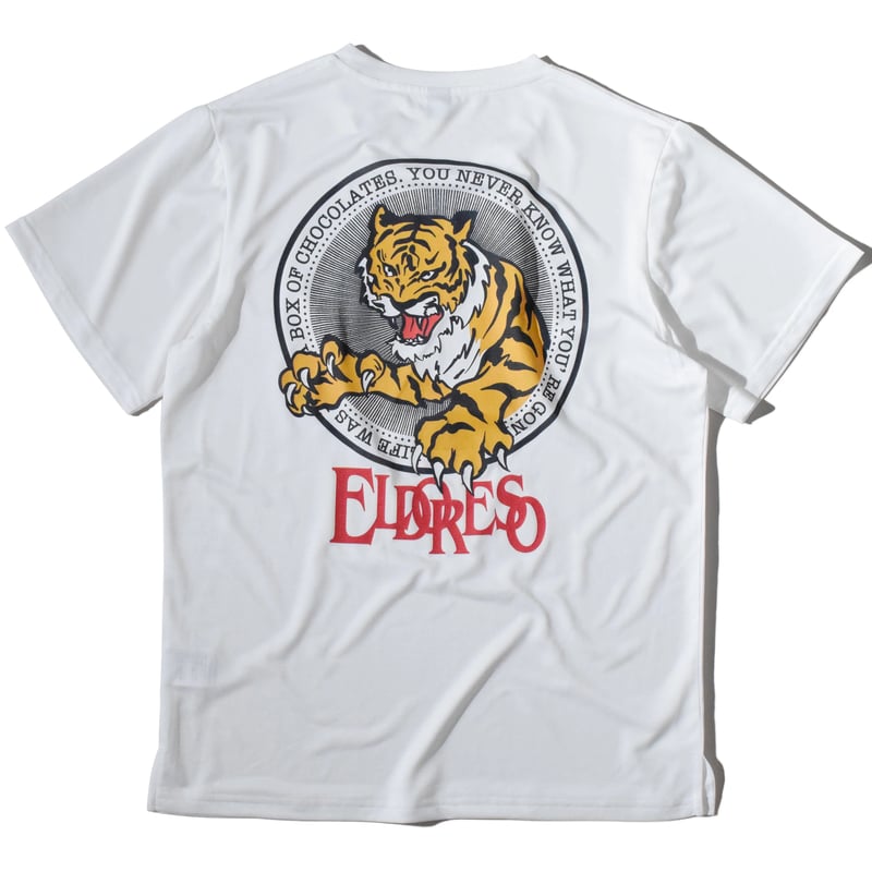 ELDORESO エルドレッソ / Jump Out Tee ジャンプ アウト ティー 《Wh