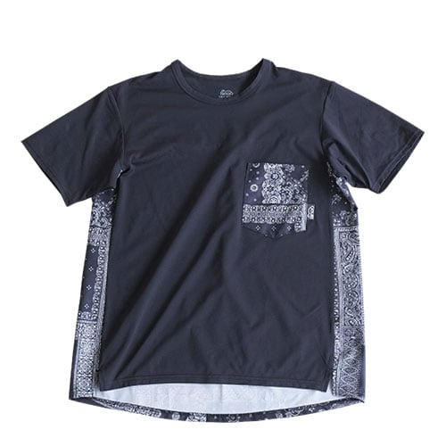 ranor ラナー / BANDANA T-SHIRT 《BLK》817-1-140S | T ranor ラナー / BANDANA T-SHIRT 《BLK》817-1-140S | T
