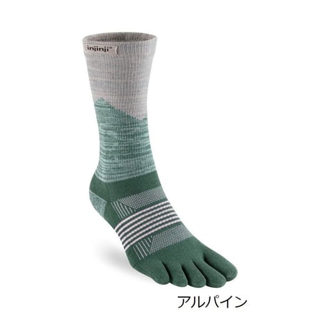 injinji インジンジ / トレイル ミッドウェイトクルー ウィメンズ