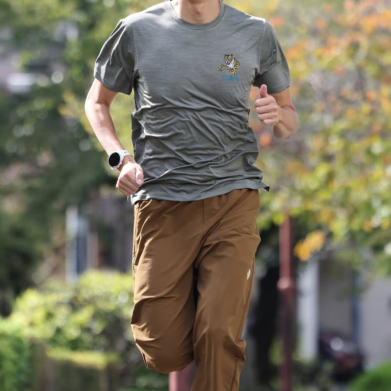 ELDORESO エルドレッソ / ジャンプ アウト ティー 《Gray)》 | Trippers