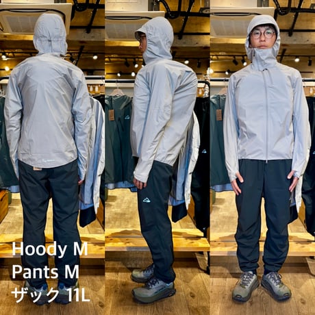milestone マイルストーン / UP-SWING Rain Hoody アップスウィング レイン フーディー