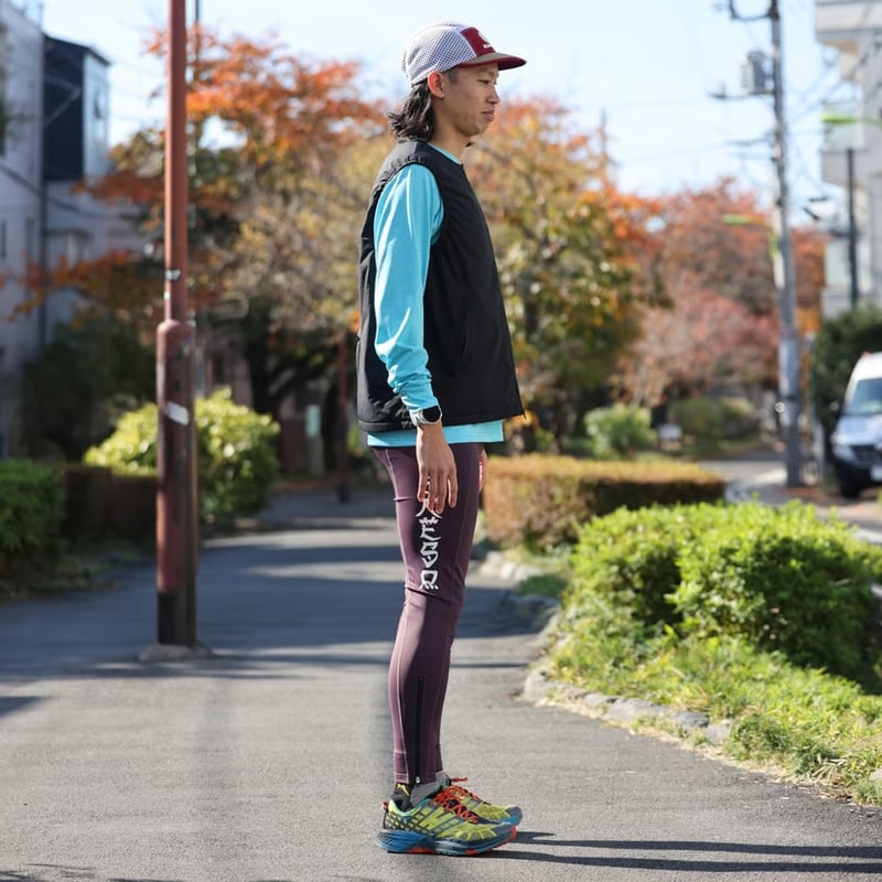 ELDORESO エルドレッソ / サンスクリット ロングスパッツ《Purple