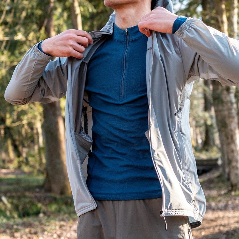 finetrack スカイトレイルフーディー（メンズM) 2025秋冬 New】finetrack/ファイントラック メンズ スカイ