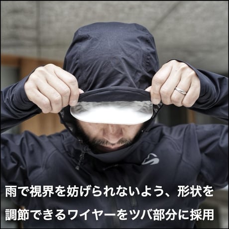milestone マイルストーン / UP-SWING Rain Hoody アップスウィング レイン フーディー