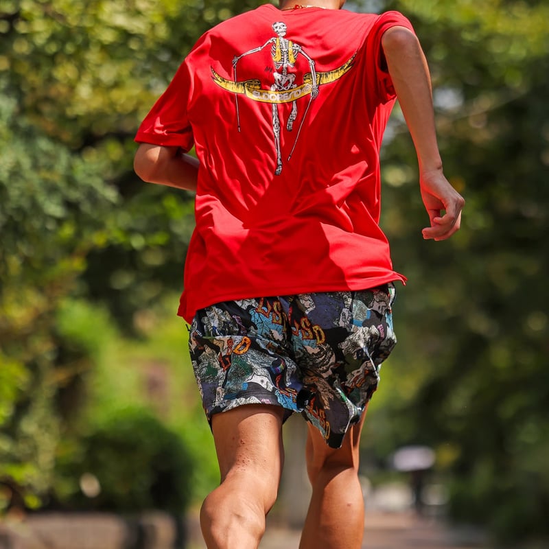 XSのみ】ELDORESO エルドレッソ / ボーンマン ティー《Red》 | Trippers