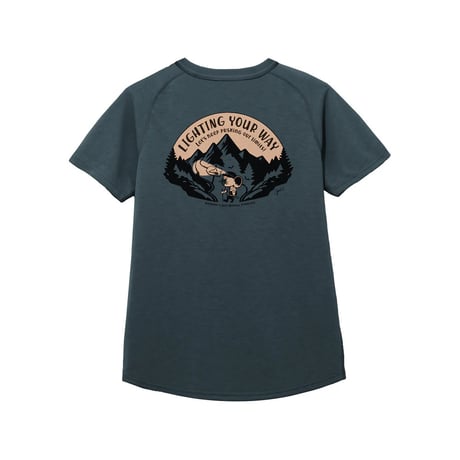 milestone マイルストーン / milestone Original T-Shirt Canvas "Let's Keep Pushing Our Limits!"