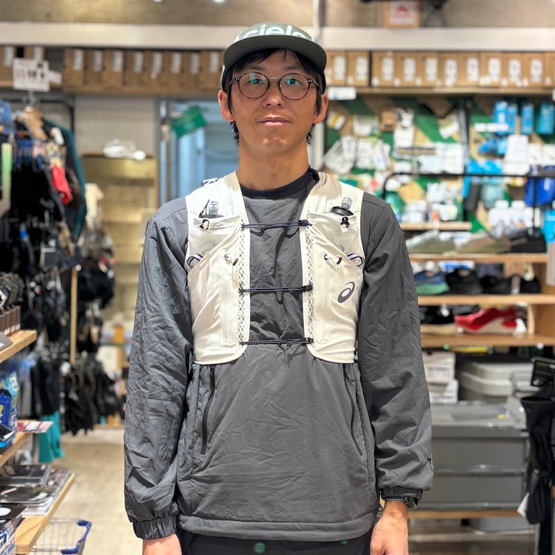 ASICS FUJITRAIL ベスト　7L Sサイズ asics アシックス / FUJITRAIL VEST フジトレイル ベスト《Cream》