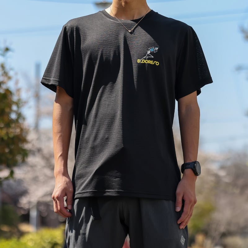 ELDORESO エルドレッソ ボーンマン Tシャツ 未使用品　サイズMブラック ELDORESO（エルドレッソ） ELDORESO Boneman T ボーンマンT メンズ
