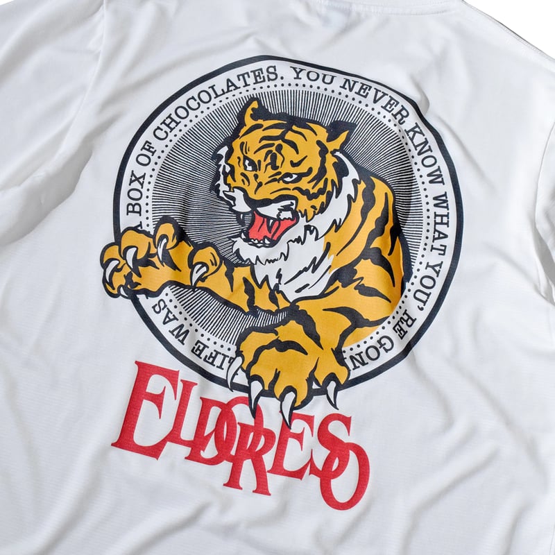 ELDORESO エルドレッソ / ジャンプ アウト ティー 《White》 | Trippers