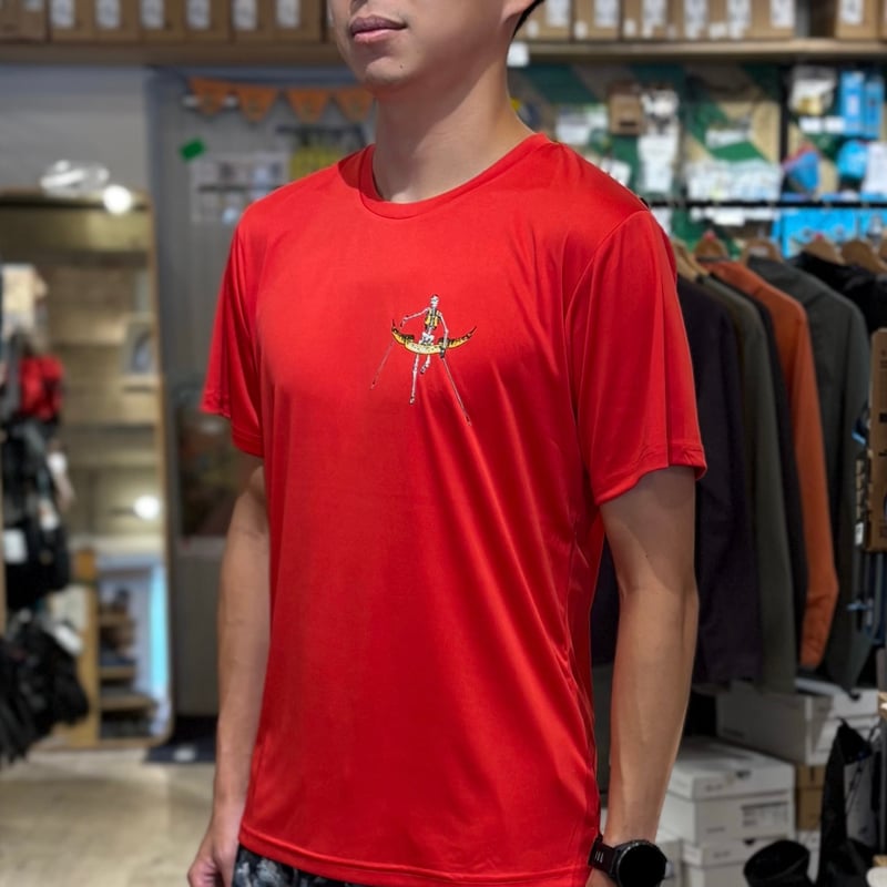 XSのみ】ELDORESO エルドレッソ / ボーンマン ティー《Red》 | Trippers