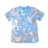 ranor ラナー / TIEDEYING T-SHIRT《BE×SAX》【Mサイズのみ】