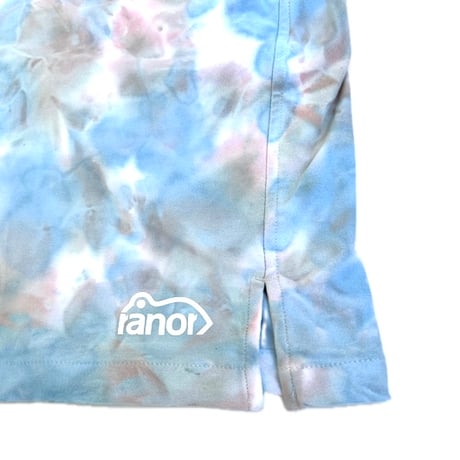 ranor ラナー / TIEDEYING MIDDLE SHORTS《BE×SAX》