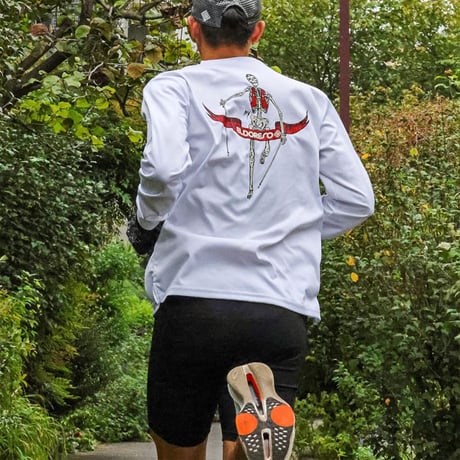 ELDORESO エルドレッソ / Boneman Long Tee ボーンマン ロングティー《white》【XSのみ】