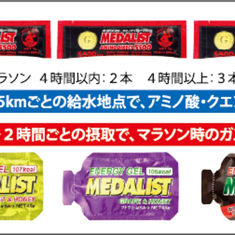 メダリスト ムエット 全5種 MEDALIST メダリスト / アミノダイレクト5500 【7g、5袋入り】 | Trippers