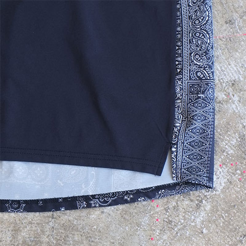 ranor ラナー / BANDANA T-SHIRT 《BLK》817-1-140S | T