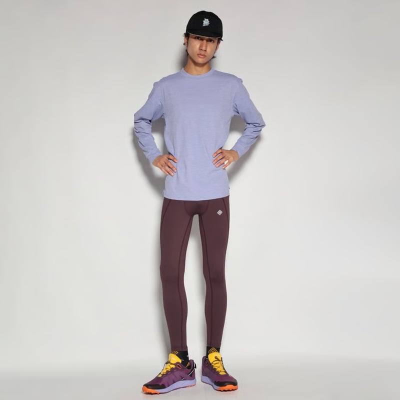 ELDORESO エルドレッソ / サンスクリット ロングスパッツ《Purple