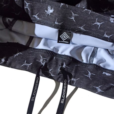 ELDORESO エルドレッソ / Radcliffe Middle Spats ラドクリフ ミドル スパッツ《Black》